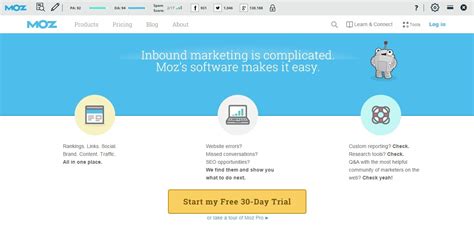 moz website.